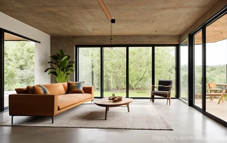 생태 건축의 개념 및 적용 사례 - **Prompt 1: Serene Ecological Hillside Home with Green Roof**
    A wide-angle, serene, and modern e...