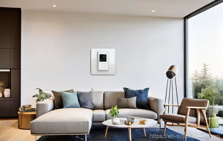 주거 공간의 에너지 효율성 강화 방법 - **Prompt 1: Smart Home Energy Management in a Cozy Living Room**
"A clean, contemporary living r...